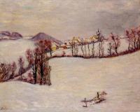 Guillaumin, Armand - Sanit-Sauves in the Snow